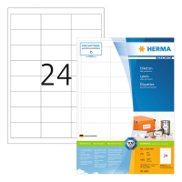 Herma Premium 4614 permanent hechtende etiketten A4 66 x 33,8 mm wit (4.800 etiketten) 4614 230577