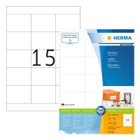 Herma Premium 4618 permanent hechtende etiketten A4 70 x 50,8 mm wit (3.000 etiketten) 230582