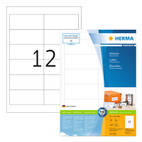 Herma Premium 4623 permanent hechtende etiketten A4 97 x 42,3 mm wit (2.400 etiketten) 230585