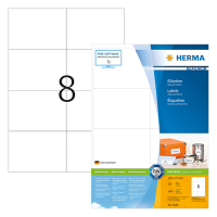 Herma Premium 4626 permanent hechtende etiketten A4 105 x 74 mm wit (1600 etiketten) 4626 230515