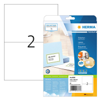Herma Premium 8636 permanent hechtende etiketten A4 210 x 148 mm wit (20 etiketten) 8636 230541