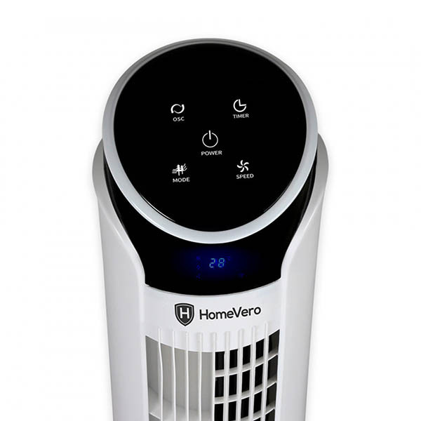 HomeVero HV-DTF45W torenventilator wit 828221 - 2