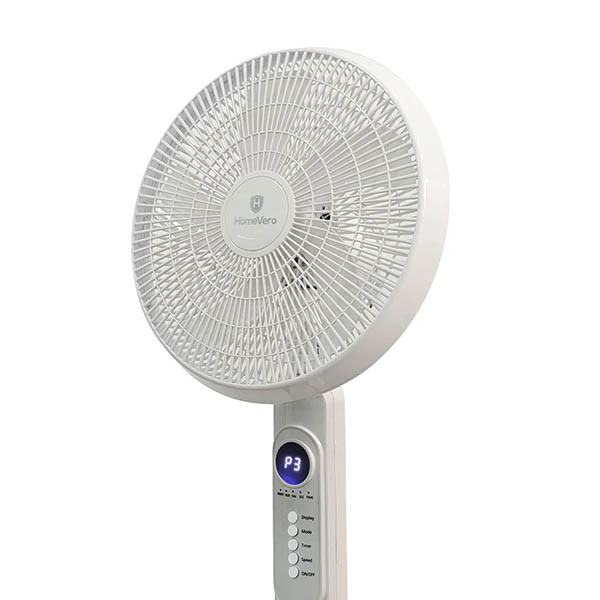 HomeVero HV-SF45RC ventilator staand wit 828219 - 3