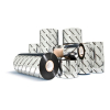 Honeywell 1-970655-00-0 inktlint zwart (origineel) 126001 - 1