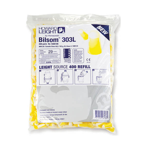 Honeywell Bilsom 303L oordopjes polyurethaanschuim navulling (200 paar) 31610055 SHO00019 - 1