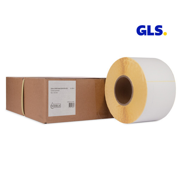 Honeywell GLS verzendlabels (800740-605) 102 x 152 mm (4 rollen) 123inkt huismerk 653262 - 1