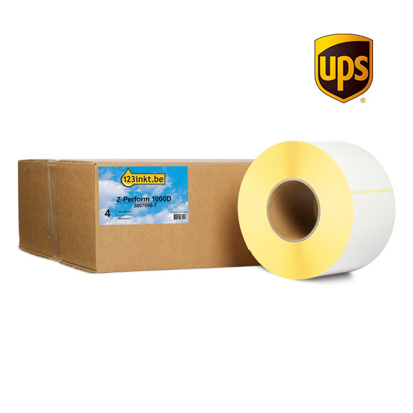 Honeywell UPS verzendlabels (3007096-T) 102 x 152 mm (4 rollen) 123inkt huismerk 653194 - 1