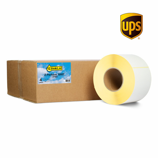 Honeywell UPS verzendlabels (87985) 102 x 152 mm (4 rollen) 123inkt huismerk 653200 - 1