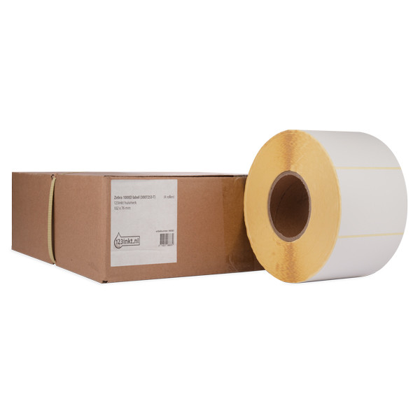 Honeywell label (3007253-T) 102 x 76 mm (4 rollen) 123inkt huismerk 3007253-TC 126027 - 1