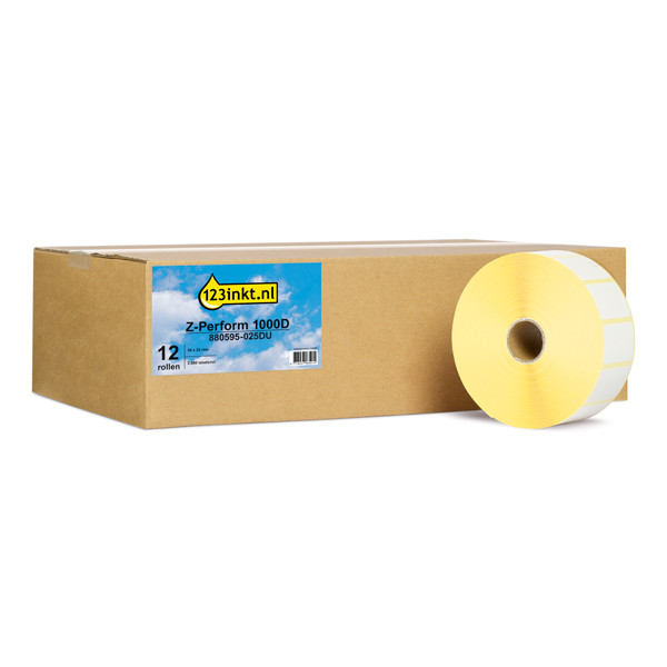 Honeywell label (880595-025DU) 38 x 25 mm (12 rollen) 123inkt huismerk 880595-025DUC 126035 - 1