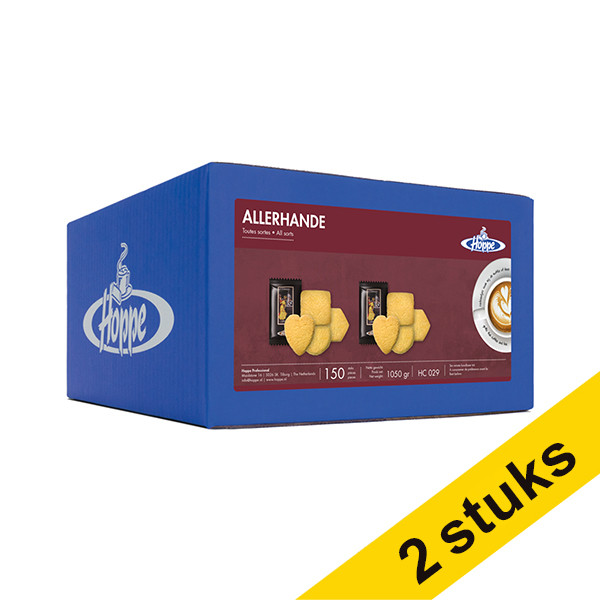 Hoppe Aanbieding: 2x Hoppe Allerhande roomboterkoekjes (150 stuks)  423637 - 1