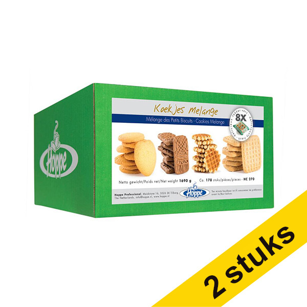 Hoppe Aanbieding: 2x Hoppe Mengelmoes koekjes (150 stuks)  423638 - 1