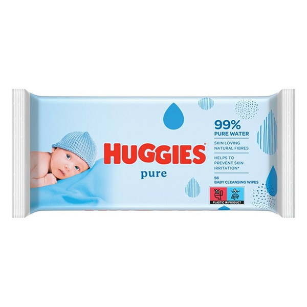 Huggies Pure billendoekjes (56 stuks)  SHU00011 - 1