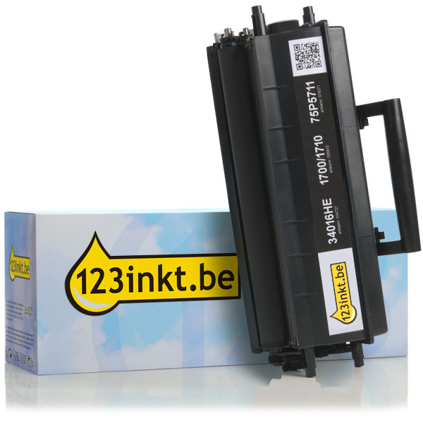 IBM 75P5711 toner zwart hoge capaciteit (123inkt huismerk) 75P5711C 076071 - 1