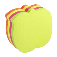 Info Notes zelfklevende notes appel assorti 70 x 70 mm (200 vel) 303234