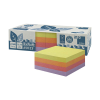 Info Notes zelfklevende notes in 4 kleuren 75 x 75 mm (2 x 400 vel) 303228