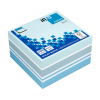 Info Notes zelfklevende notes kubus blauwe mix 75 x 75 mm (400 vel) 303219 - 1
