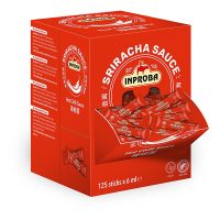 Inproba Sriracha saus sticks 6 ml (125 stuks)