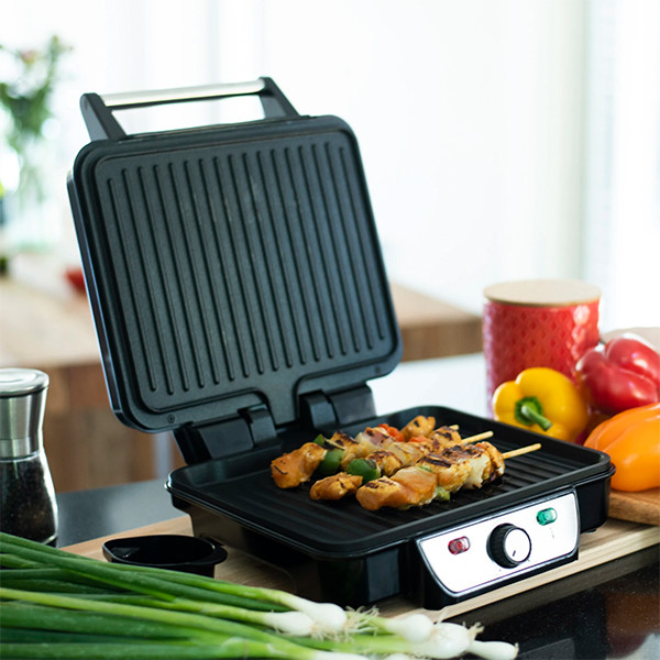Inventum CG618 contactgrill zwart/rvs 828737 - 4