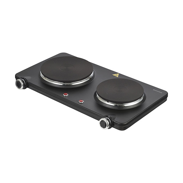 Inventum KP602B elektrische kookplaat zwart 2 kookzones 828747 - 1