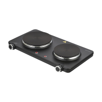 Inventum KP602B elektrische kookplaat zwart 2 kookzones 828747