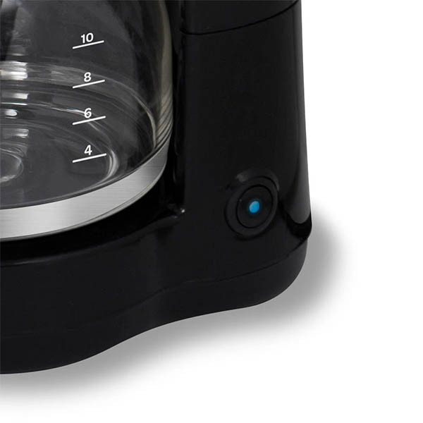 Inventum KZ612 koffiezetapparaat zwart/RVS 1,25 liter 828708 - 2