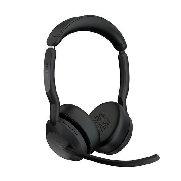 Jabra Evolve2 55 Link380c MS stereo draadloze headset inclusief oplaadstation 401073 - 2