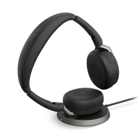 Jabra Evolve2 65 Flex Link380c MS stereo draadloze headset inclusief oplaadstation 401078