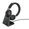 Jabra Evolve2 65 Link380c MS stereo draadloze headset inclusief oplaadstation 401076 - 1