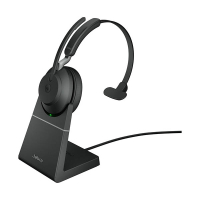 Jabra Evolve2 65 MS mono draadloze headset inclusief oplaadstation 361340