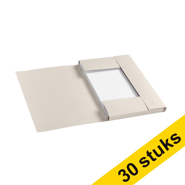 Aanbieding: 3x Jalema Secolor Tree Free dossiermappen grijs A4 (10 stuks) 234794 - 1