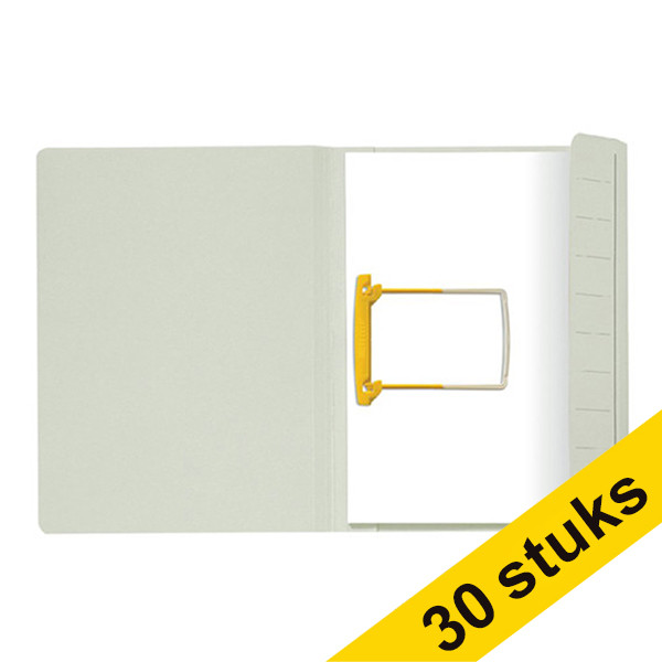 Aanbieding: 3x Jalema Secolor clipmap A4 grijs (10 stuks) 234814 - 1