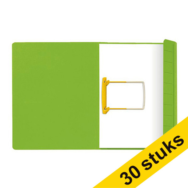 Aanbieding: 3x Jalema Secolor clipmap A4 groen (10 stuks) 234815 - 1