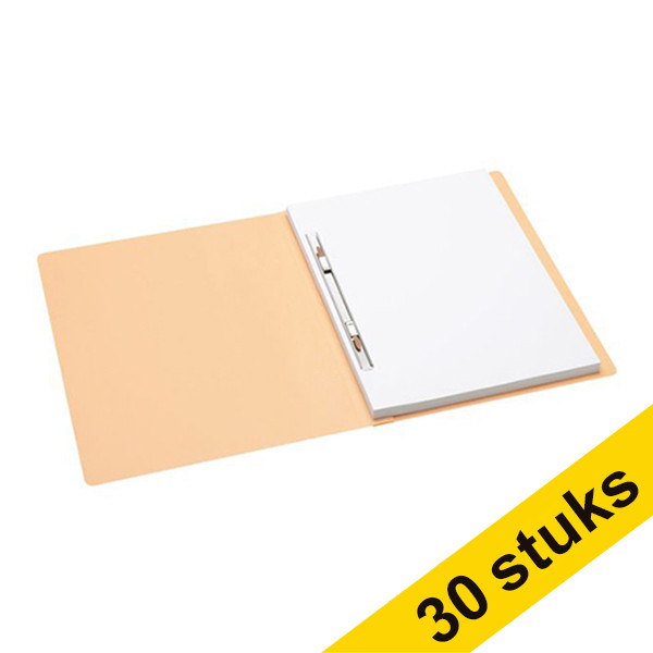 Aanbieding: 3x Jalema Secolor map met schuifdeklijst chamois A4 (10 stuks) 234835 - 1