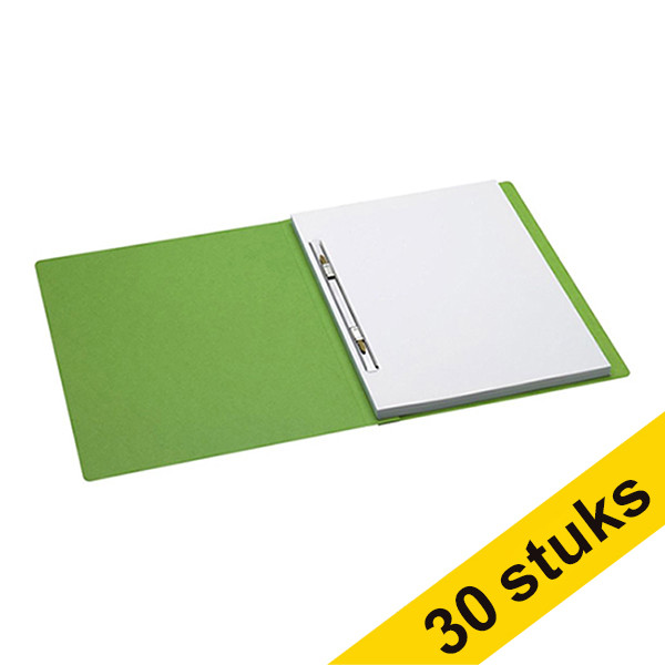 Aanbieding: 3x Jalema Secolor map met schuifdeklijst groen A4 (10 stuks) 234832 - 1