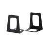 Jalema Re-Solution kunststof boekensteunen zwart (2 stuks) 2648955990 234656 - 1