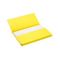 Jalema Secolor Pocket-file kartonnen dossiermappen geel A4 (10 stuks) 3123306 234682