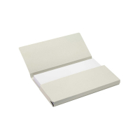 Jalema Secolor Pocket-file kartonnen dossiermappen grijs A4 (10 stuks) 3123307 234683