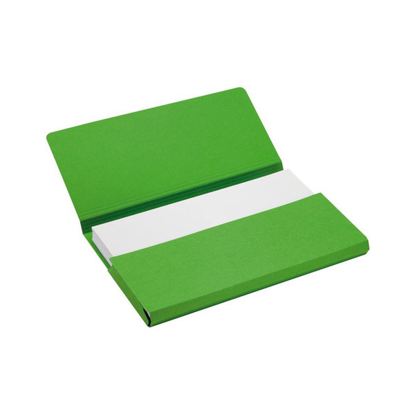 Jalema Secolor Pocket-file kartonnen dossiermappen groen A4 (10 stuks) 3123308 234684 - 1