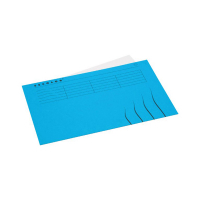 Jalema Secolor inlegmap met lijnbedrukking blauw folio landscape (25 stuks) 3163502 234729