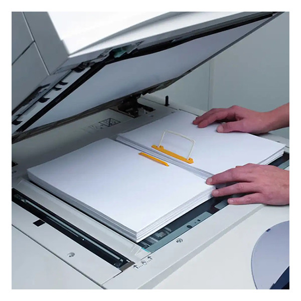 Jalema archiefbinder clip geel/wit (10 stuks) 5710200 234647 - 2
