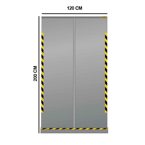 Jalema oprolbaar scherm 200 x 120 cm transparant 7999814 234758 - 1
