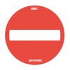 Jalema zelfklevende vloersticker geen doorgang voor gladde vloeren (2 stuks)