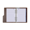 Kalpa A5 clipbook organizer met weekagenda met uurindeling hazelnootbruin (1 week per 2 pagina's) 2-talig 262571 - 7
