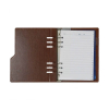 Kalpa A5 clipbook organizer met weekagenda met uurindeling hazelnootbruin (1 week per 2 pagina's) 2-talig 262571 - 8