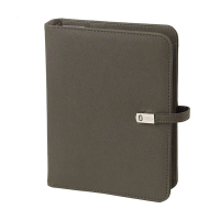 Kalpa A5 organizer met weekagenda met uurindeling nerf grijs (1 week per 2 pagina's) 2-talig 406160