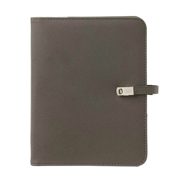 Kalpa A5 organizer met weekagenda met uurindeling nerf grijs (1 week per 2 pagina's) 2-talig 406160 - 1