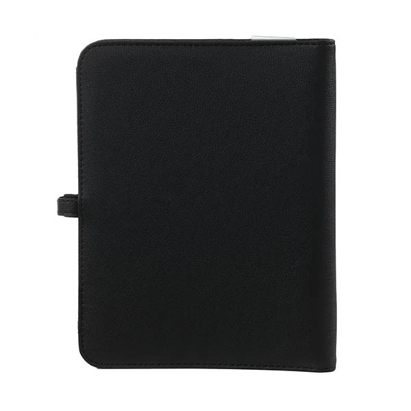 Kalpa A5 organizer met weekagenda met uurindeling nerf zwart (1 week per 2 pagina's) 2-talig 406190 - 2