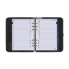 Kalpa A5 organizer met weekagenda met uurindeling nerf zwart (1 week per 2 pagina's) 2-talig 406190 - 6