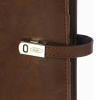 Kalpa A5 organizer met weekagenda met uurindeling omberbruin (1 week per 2 pagina's) 2-talig 262570 - 2